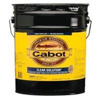 cabot voc clear solution, 5 gal pacific redwood