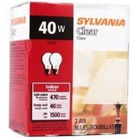 clear incandescent bulbs, 40 watts