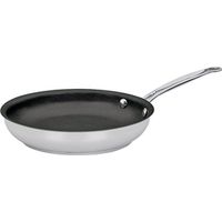 open stailess steel skillet, 10in.