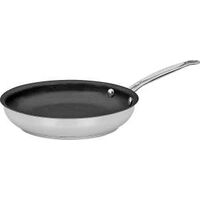 open stailess steel skillet, 10in.