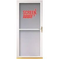 full view screen/storm door, 36in. almond