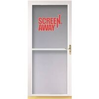 Full View Screen/Storm Door, 36" Almond
