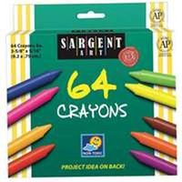 1392240 - CRAYONS HINGED BOX 64CT