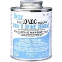 lo-voc pvc cement, 4 oz blue