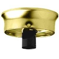 Lamp Holder Shade, 4in. Brass  