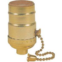 1426618 - 3WY BRS PULLCHAIN LAMPHOLDER