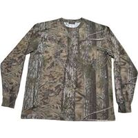Camouflage Long Sleeve T Shirt, Small