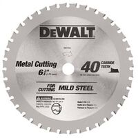 Metal Cutting Blade, 6 3/4in. x 40 Tooth