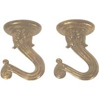 1442177 - ANT BRASS TWIN SWAG HOOK KIT
