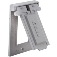 1454248 - GFCI VERT 1G COVER GRAY