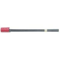 glo red stake flags, 100 pc