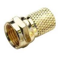 twist-on f connector, 10 pk