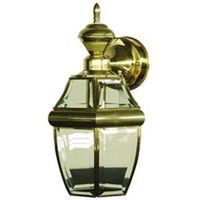 motion sensor lantern, polished brass