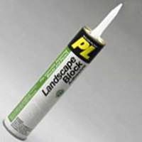 pl landscape & block adhesive, 10.2 oz