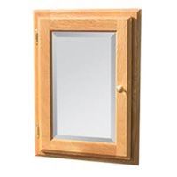 medium cabinet mirror oak    