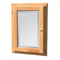 medium cabinet mirror oak    