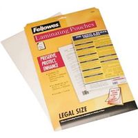 1529403 - 14.5X9 CLEAR LAMINATING SHEETS