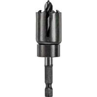 carbon steel hole saw, 7/8in.