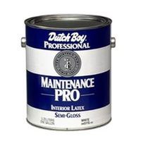 interior latex paint, 1 gal semi-gloss white