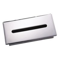 bright chrome tissue cabinet   
