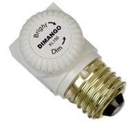 lamp rotary socket dimmer, white