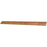 straight valance, oak 3in. x 48in.