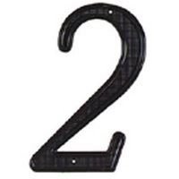 4in. house number black in.2in.