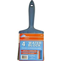 water seal block brush, 4in.