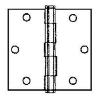 Square Hinge, 4in. x 4in. Nickel