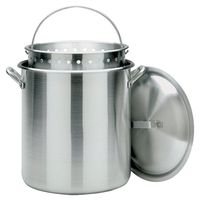 1595545 - 120QT ALUM STOCKPOT W/LID&BSKT