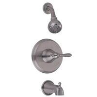 Single Handle Tub & Shower Faucet, Nickel