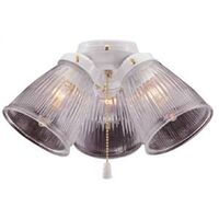 Triple Flute Clear Light Kit White 