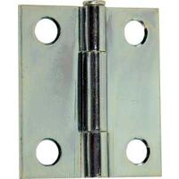 Narrow Loose Pin Cabinet Door Hinge, 2in. Zinc