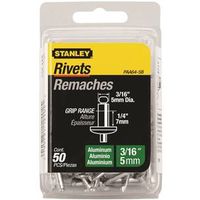 1628650 - RIVET ALUMINUM 3/16 X 1/4"