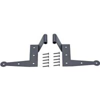 Stainless Steel Shutter L-Hinge, 2 1/4" Black