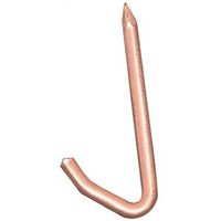 copper coated j nails, 3/4in.