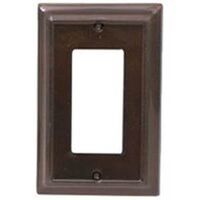 Single Rocker Wall Plate, Antique Copper