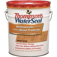 thompsons waterseal wood protector, 5 gal sheer honey gold