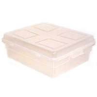 jumbo storage box, 20 qt lavendar