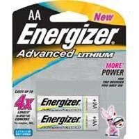 Energizer AA Advanced Lithium Batteries, 2 Pk