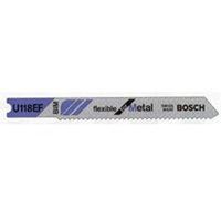 Bosch U118EF Bi-Metal Flexible Jig Saw Blade