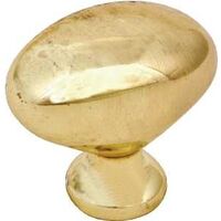 1 1/4in. Polished Brass Knob