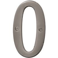 1743640 - NUMBER 0 4IN SATIN NICKEL