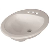 1750082 - DROP-IN LAV 19" ROUND WHITE