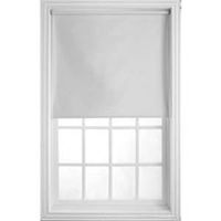 room darkening shade, 46in. x 66in. white