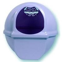 Roundabout Dome Cat Litter Box, Pink