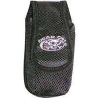 small cell phone holder, black