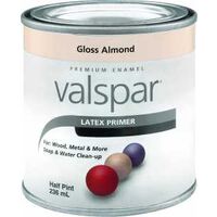 Indoor Outdoor Decorator Acrylic Latex Paint, 1/2 Pt Almond