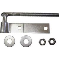 Bolt Hooks & Strap Hinge Zinc, 16in.