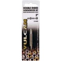 Flathead & Phillips Screwdriver Bit, 2in.